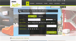 Desktop Screenshot of immobilierjardin.com